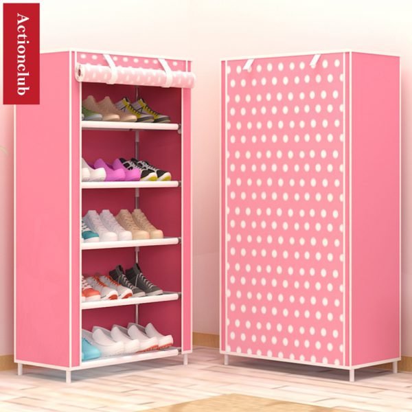 Actionclub Fashion Modern Shoe Rack DIY Assembly Shoe Organizer Rack In The Hallway Simple Shoes Stand Shelf Home Furniture - Image 5