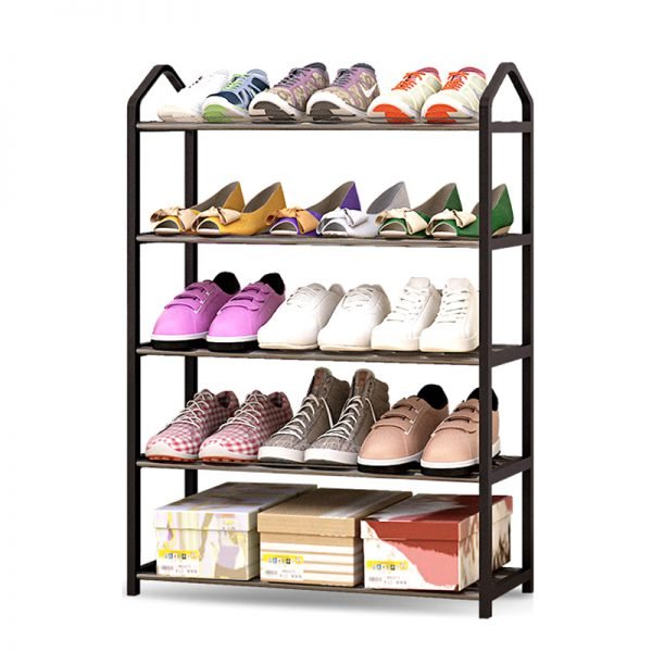 Actionclub Simple Multi-layers Metal Iron Shoe Shelf Student Dormitory Shoe Storage Rack DIY Shoe Cabinet Home Furniture - Image 6