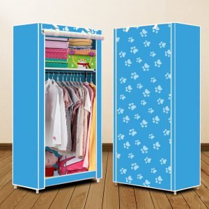 Actionclub Simple Small Wardrobe Folding Clothes Storage Cabinet Student Dormitory Economic Closet Non-woven Cloth Closet