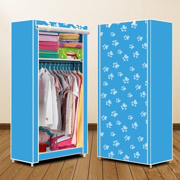 Actionclub Simple Small Wardrobe Folding Clothes Storage Cabinet Student Dormitory Economic Closet Non-woven Cloth Closet