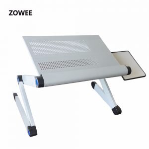 Adjustable Portable Laptop Table Stand Lap Sofa Bed Tray Computer Notebook Desk bed table with Mouse Table ZW-CD06