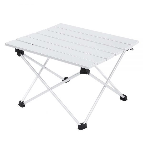 Aluminum Alloy Table Foldable Desk Outdoor Camping Stable Portable mini BBQ Picnic Lightweight Anti-Skid Rectangle Table - Image 2