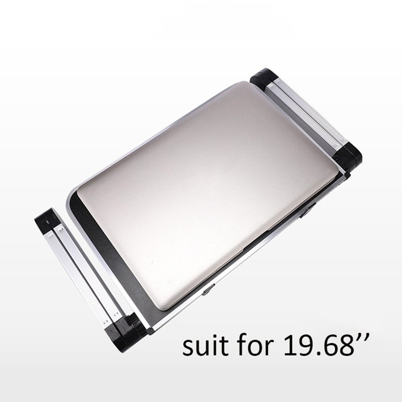 Aluminum Alloy Table Ultralight Portable Folding Laptop Tables Sofa Bed Office Laptop Stand Desk Computer Notebook Bed Table - Image 6