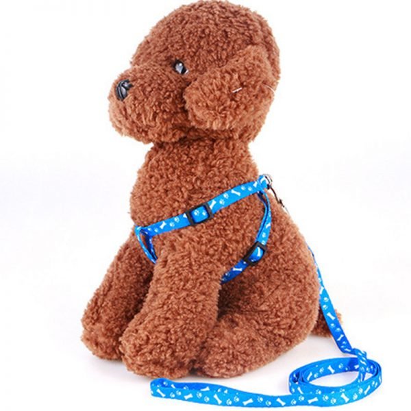 Cat Dog Collar Harness And Leash Adjustable Nylon Pet Traction Cat Kitten Halter Collar Cats Products For Pet Harness Belt - Image 5