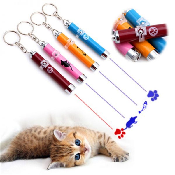 Creative Funny Pet LED Laser Toy Cat Laser Toy For Cats Laser Cat Pointer Pen Interactive Toy With Bright Animation Mouse Shadow - Image 4