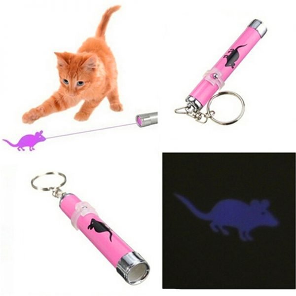 Creative Funny Pet LED Laser Toy Cat Laser Toy For Cats Laser Cat Pointer Pen Interactive Toy With Bright Animation Mouse Shadow - Image 5