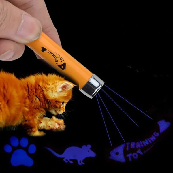Creative Funny Pet LED Laser Toy Cat Laser Toy For Cats Laser Cat Pointer Pen Interactive Toy With Bright Animation Mouse Shadow - Image 6