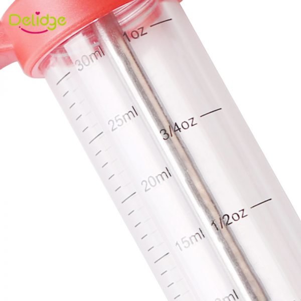 Delidge 1 set Stainless Steel Needle Meat Injector Flavor Marinade Spice Syringe Cooking Meat Poultry Turkey Chicken BBQ Tool - Image 6