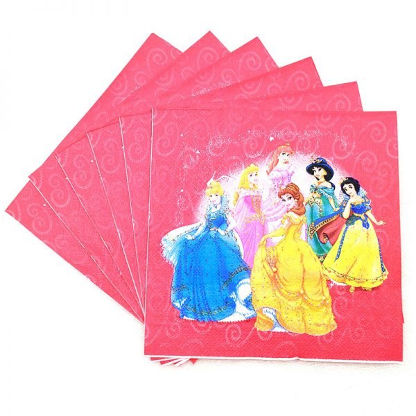 Disney Six Princess Theme Snow White Birthday Party Decoration Cinderella Theme Tablecloth Cup Plate Party Baby Shower Supplies - Image 3
