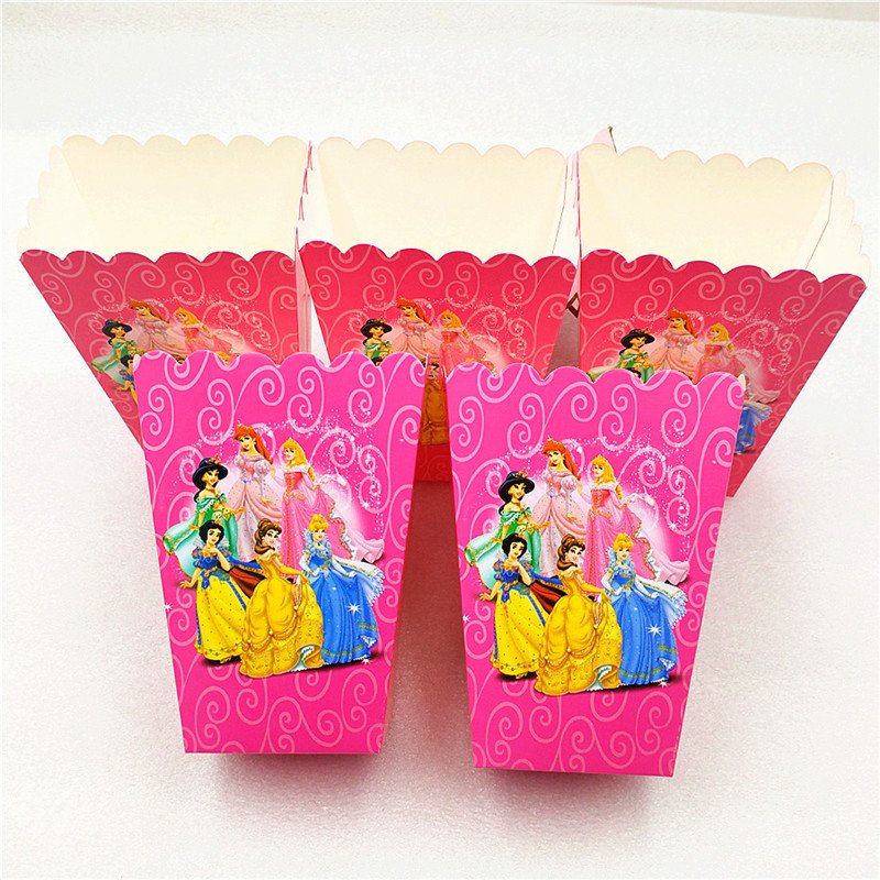 Disney Six Princess Theme Snow White Birthday Party Decoration Cinderella Theme Tablecloth Cup Plate Party Baby Shower Supplies - Image 4