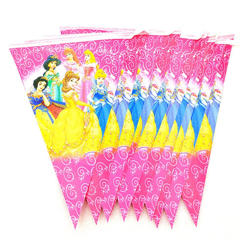 Disney Six Princess Theme Snow White Birthday Party Decoration Cinderella Theme Tablecloth Cup Plate Party Baby Shower Supplies - Image 6