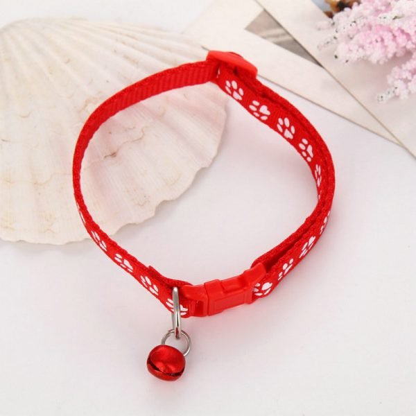 Easy Wear Cat Dog Collar With Bell Adjustable Buckle Dog Collar Cat Puppy Pet Supplies Cat Dog Accessories Small Dog Chihuahua - Image 5