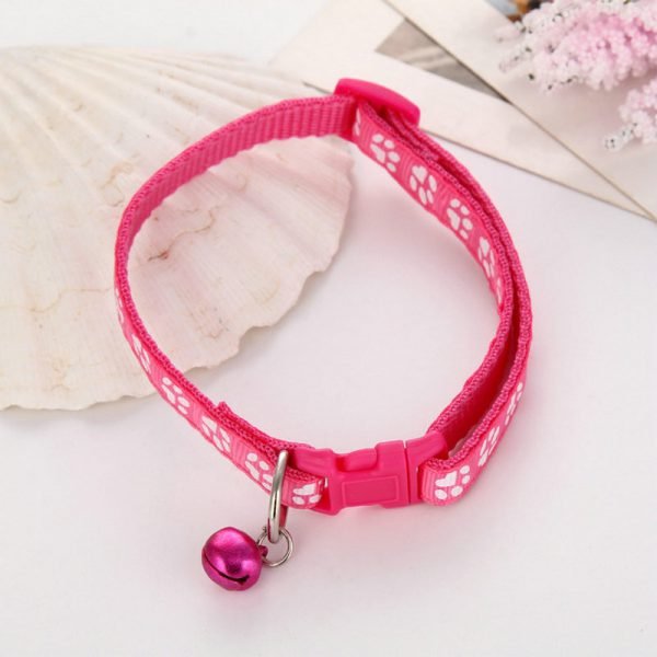 Easy Wear Cat Dog Collar With Bell Adjustable Buckle Dog Collar Cat Puppy Pet Supplies Cat Dog Accessories Small Dog Chihuahua - Image 6