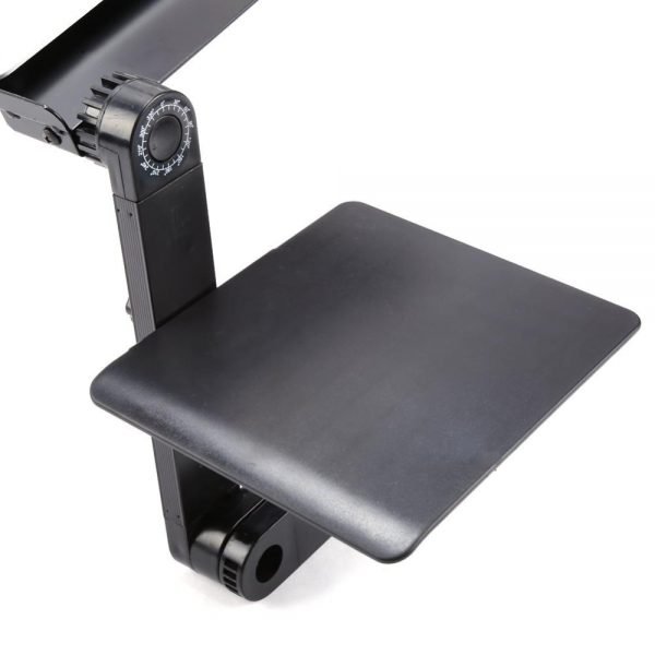 Foldable Adjustable Laptop Dormitory Bed Table Stand Lap Sofa Bed Tray Computer Notebook Desk Mobile Laptop Table Desk - Image 5
