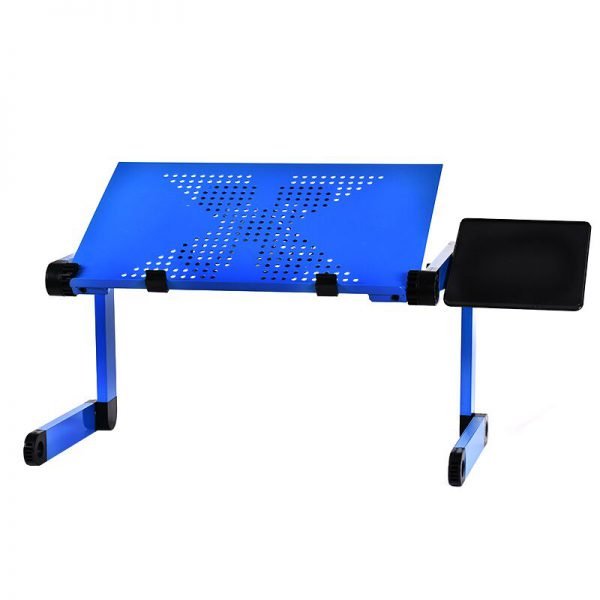 Magic Union Adjustable Laptop Desk Folding Notebook Desktop Stand With Cooling Fan Laptop Bed Table Bed Tray Study Desk - Image 2