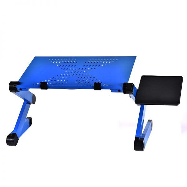 Magic Union Adjustable Laptop Desk Folding Notebook Desktop Stand With Cooling Fan Laptop Bed Table Bed Tray Study Desk - Image 3