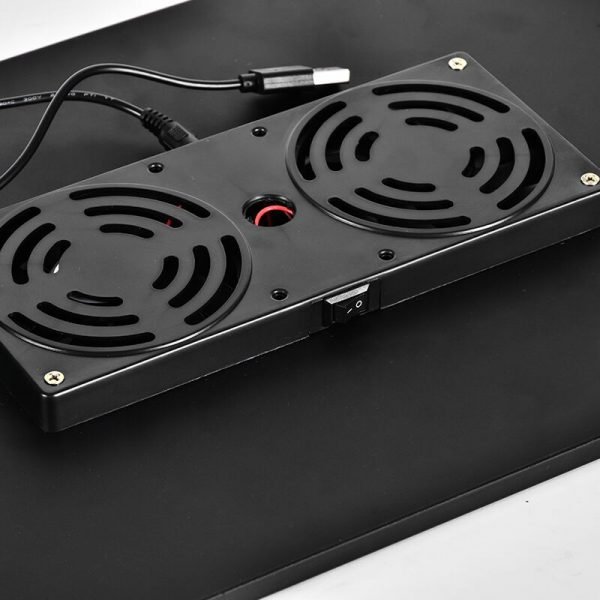Magic Union Aluminum Alloy Laptop Table Folding Notebook Desktop Stand With Cooling Fan Bed Laptop Tray Desk Study Desk - Image 5