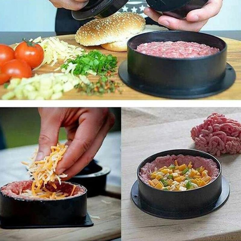 Meat Tools Non-Stick Chef Cutlets Hamburger Forms Hamburger Maker Burger Mould Press For Cutletses Burger Maker Mould - Image 4