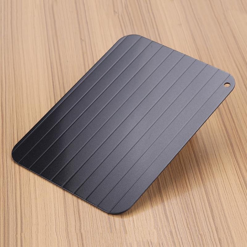 Metal Aluminum Fast Defrosting Tray Safe Food Meat Defrosting Thawing Tray Plate Home Kitchen Defrost Gadget - Image 6
