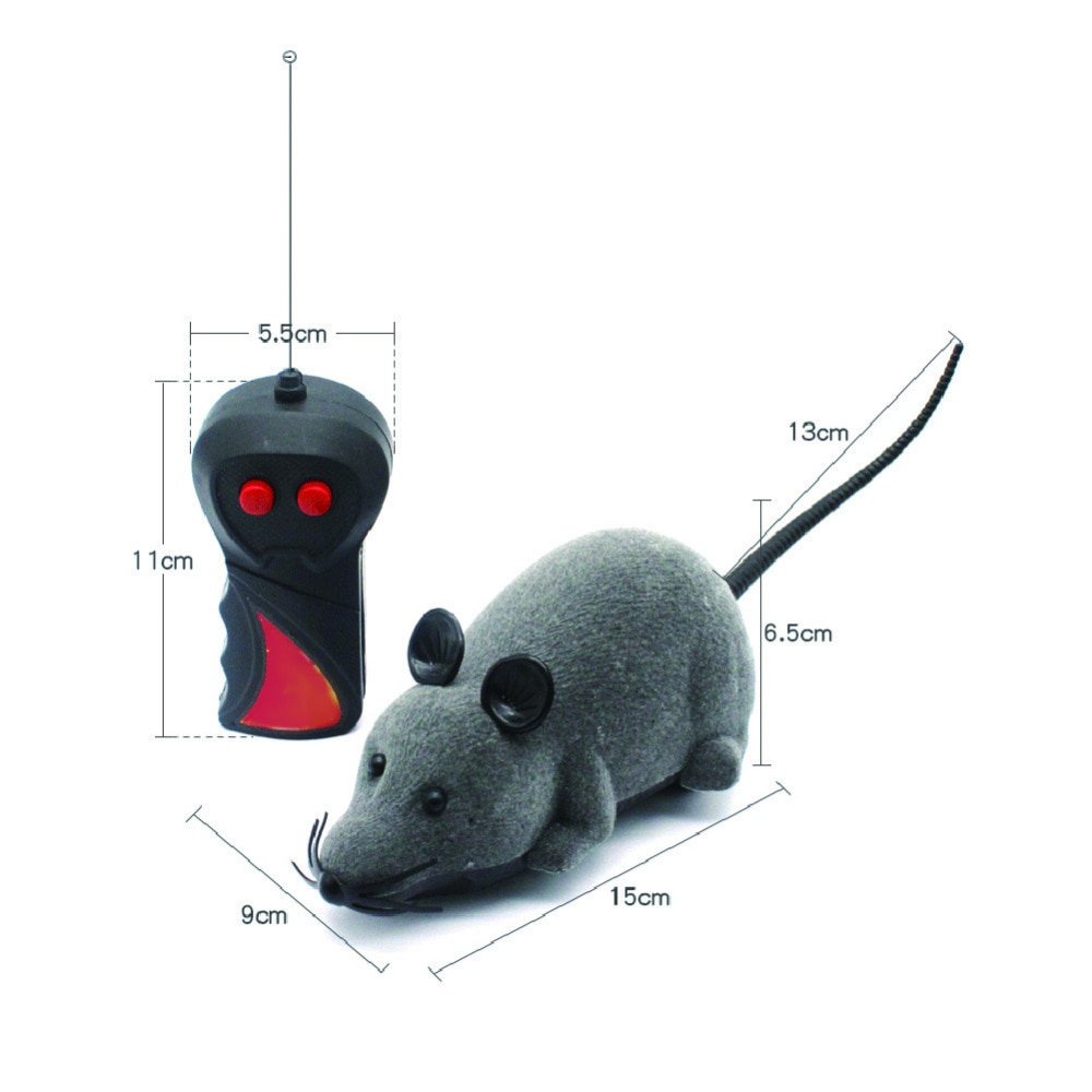 Mouse Toys Wireless RC Mice Cat Toys Remote Control False Mouse Novelty RC Cat Funny Playing Mouse Toys For Cats Dropshipping - Image 6