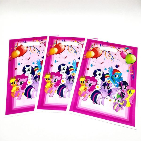 My Little Pony Theme Kid Boys Favor Birthday Pack Event Party Cute Cup Plate Mask Baby Shower Disposable Tableware Sets Supply - Image 5