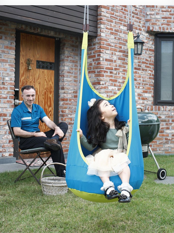 New Baby Hammock Pod Swing Hanging Chair Reading Nook Tent Indoor Outdoor Baby Chair Hammock Kid Baby Swing Relaxing Chair - Image 3