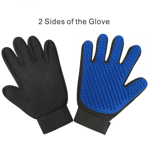 Nicrew Glove For Cats Cat Grooming Pet Dog Hair Deshedding Brush Comb Glove For Pet Dog Finger Cleaning Massage Glove For Animal - Image 5