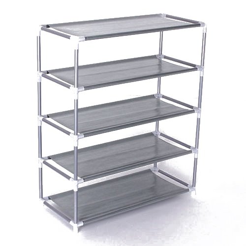 Non-woven Fabric Storage Shoe Rack Hallway Cabinet Organizer Holder removable door shoe storage cabinet shelf DIY Home Furniture - Image 3