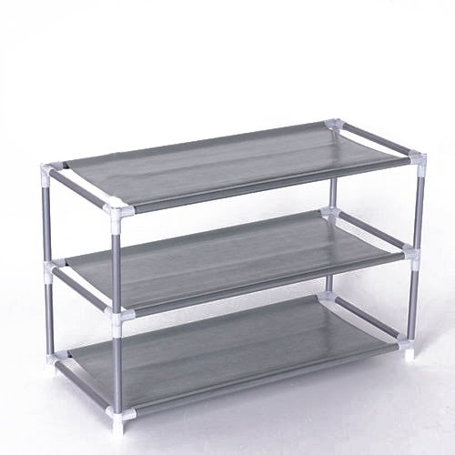 Non-woven Fabric Storage Shoe Rack Hallway Cabinet Organizer Holder removable door shoe storage cabinet shelf DIY Home Furniture - Image 5