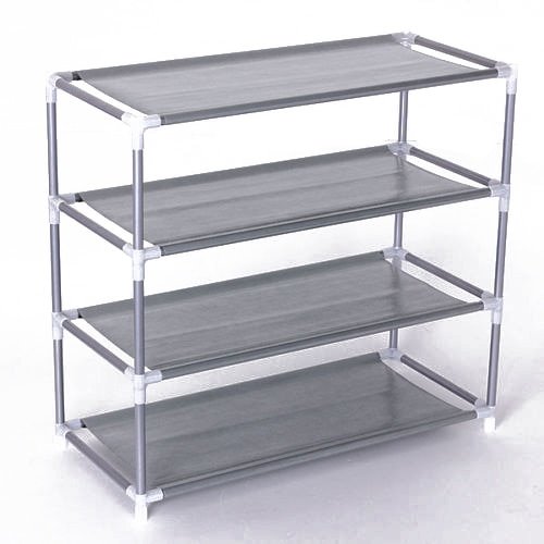 Non-woven Fabric Storage Shoe Rack Hallway Cabinet Organizer Holder removable door shoe storage cabinet shelf DIY Home Furniture