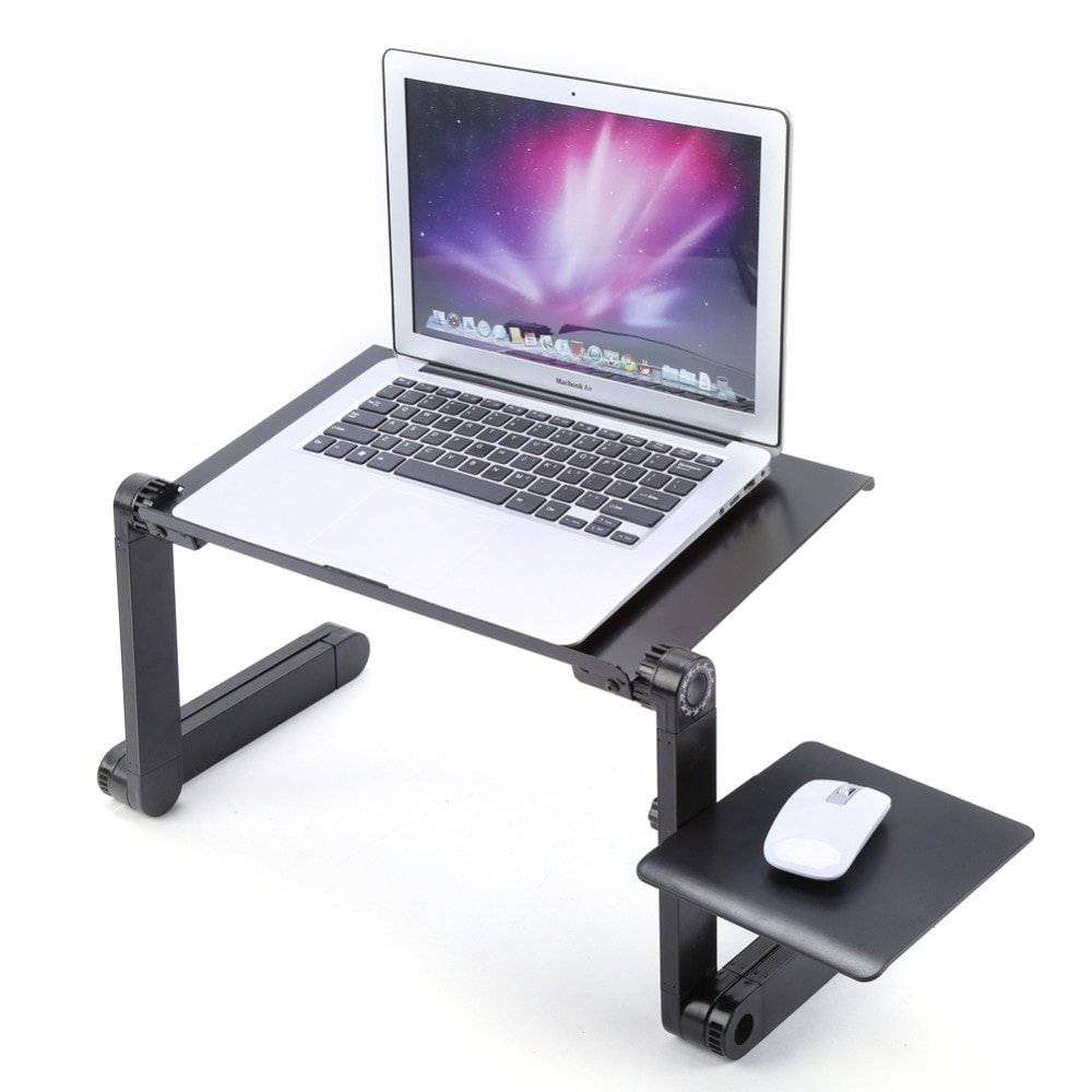 Portable Laptop Desk Table Adjustable Standing Desk Computer Notebook Bed Office Mesa Notebook Desks - Image 2