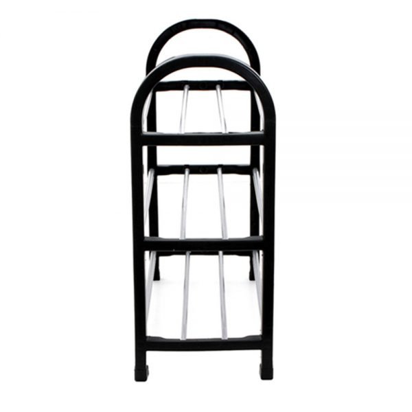 Shoes shelf Easy Assembled Light Plastic 3 Tier Shoe Rack Storage Organizer Stand Holder Keep Room tidy Saving Space - Image 4