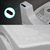 Squatting Toilet Anti Constipation Bathroom For Kids Footstool Stool Plastic Foldable - Image 4