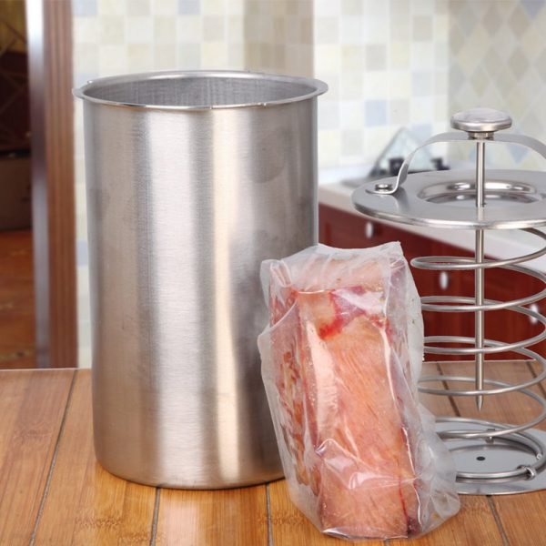 Stainless Steel Ham Meat Making Pot Patty Maker Ham Press  With a Thermometer Kitchen Meat Tool Meat Cooking Pot Ham Maker - Image 3
