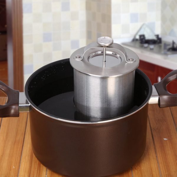 Stainless Steel Ham Meat Making Pot Patty Maker Ham Press  With a Thermometer Kitchen Meat Tool Meat Cooking Pot Ham Maker - Image 4
