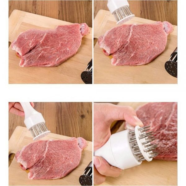 Stainless Steel Meat Tenderizer Needle Meat Hammer Tenderizer Cooking Tools Kitchen Tools Cooking Baking Accessories - Image 5