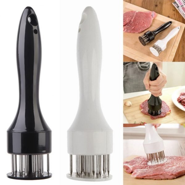 Stainless Steel Meat Tenderizer Needle Meat Hammer Tenderizer Cooking Tools Kitchen Tools Cooking Baking Accessories