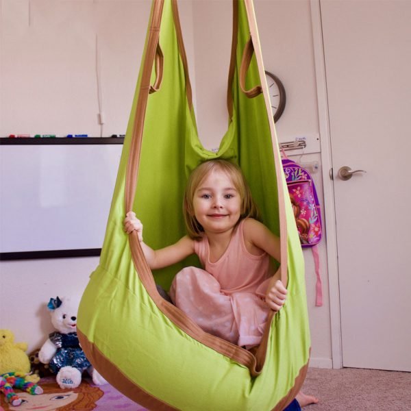 YOYIHOME Outdoor Children  Hammock Garden Furniture Swing Chair Indoor Hanging Seat Child Swing Seat Lifts Patio Portable